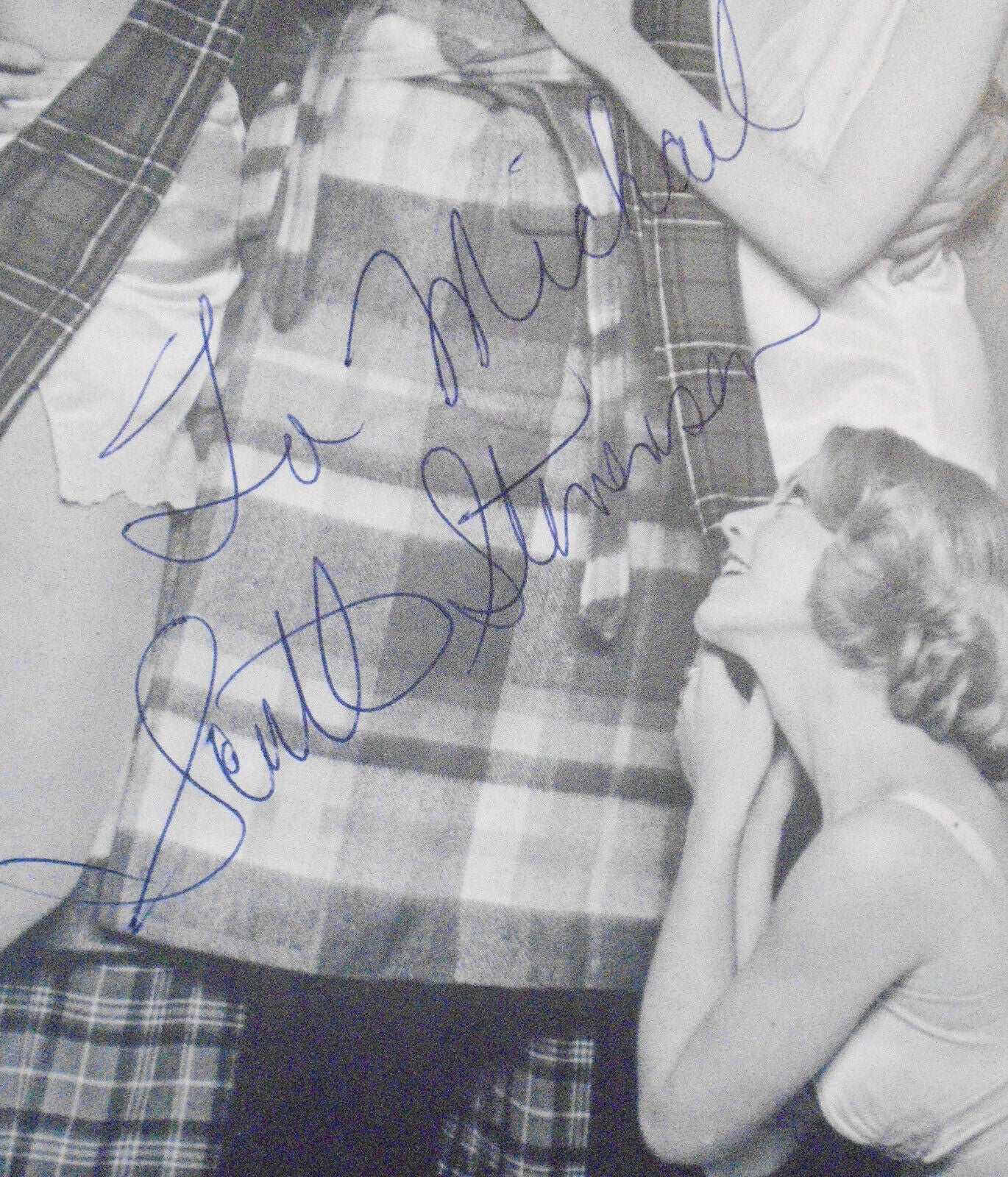 SIGNED Alice Faye & Stubby Kaye, et al   Good News souvenir Program, 1974