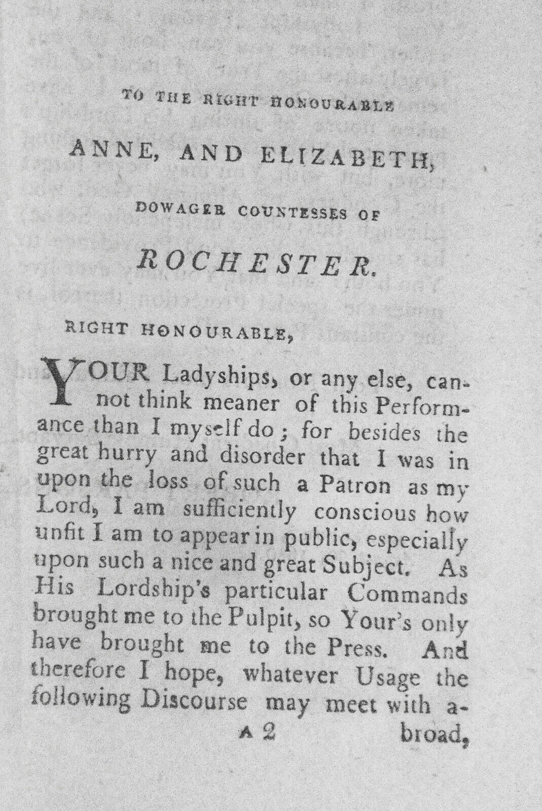 1814 Sermon Preached at Funeral of Right Honourable John Earl of Rochester..1680