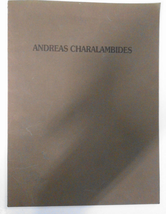Andreas Charalambides : September - October 1993. Gallery K, London.