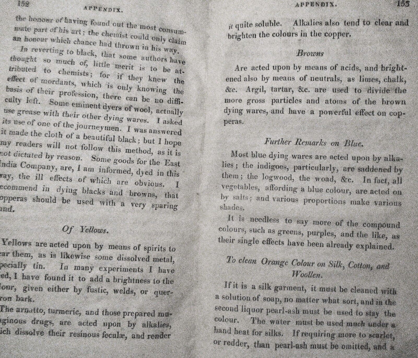 1818 The Family Dyer and Scourer, by William Tucker. 2nd ed