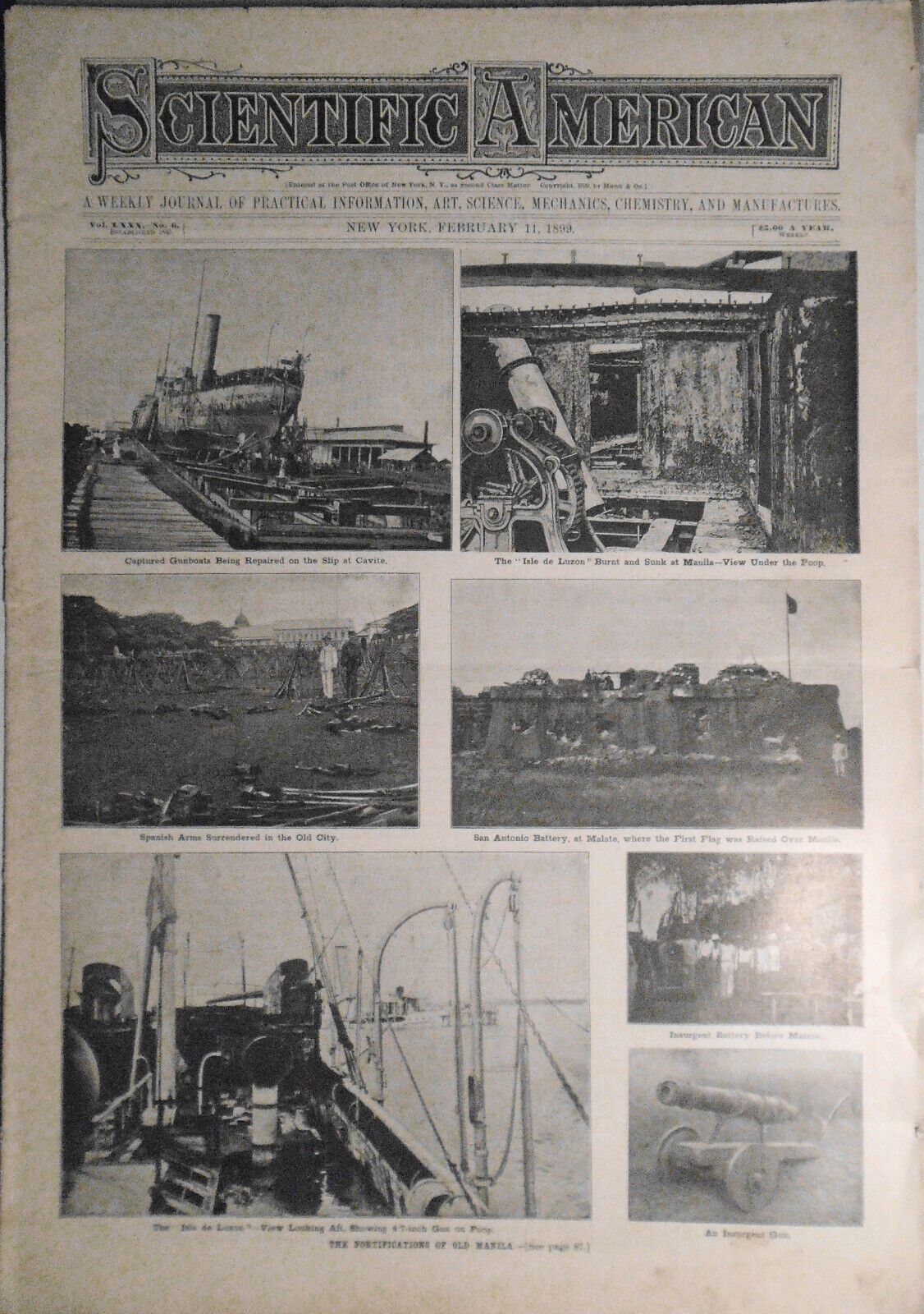 Scientific American - February 11, 1899 - Complete Original Issue.