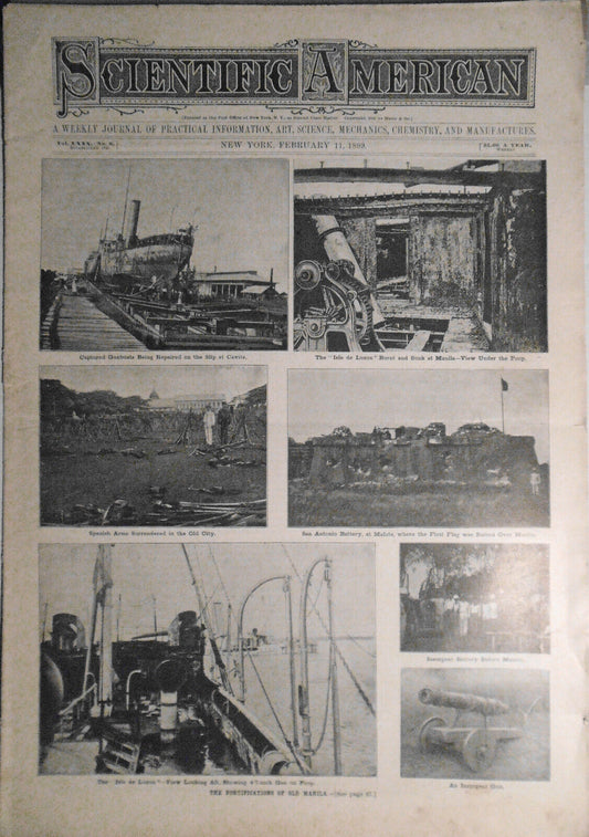 Scientific American - February 11, 1899 - Complete Original Issue.