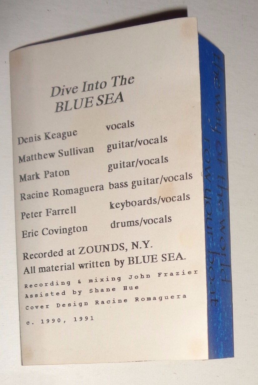 BLUE SEA - Eyes Blue - Rare Hard Rock Demo Cassette 1991