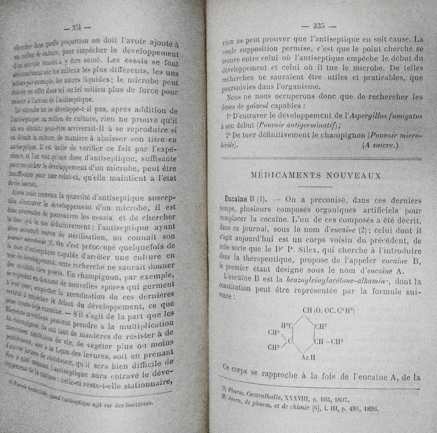 1897 Journal De Pharmacie Et De Chimie - 6th Series, Vol 5