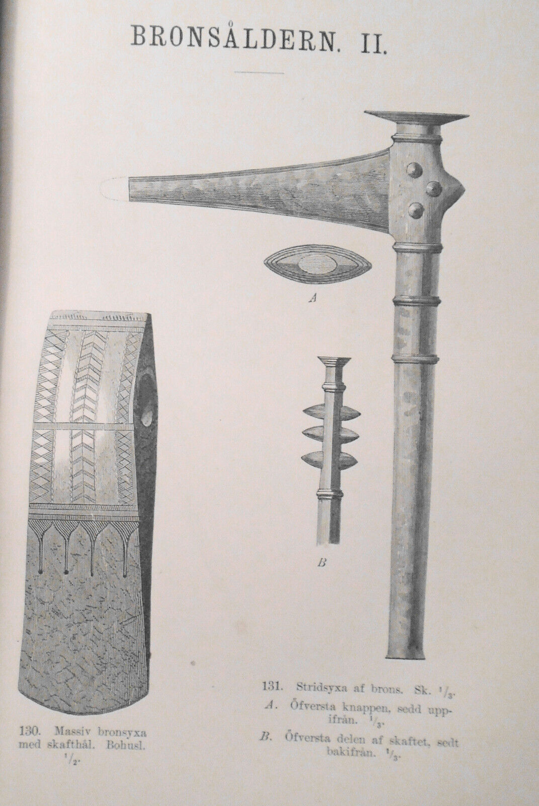 1873 Antiquites suedoises arrangees et decrites par Oscar Montelius. 1st edition