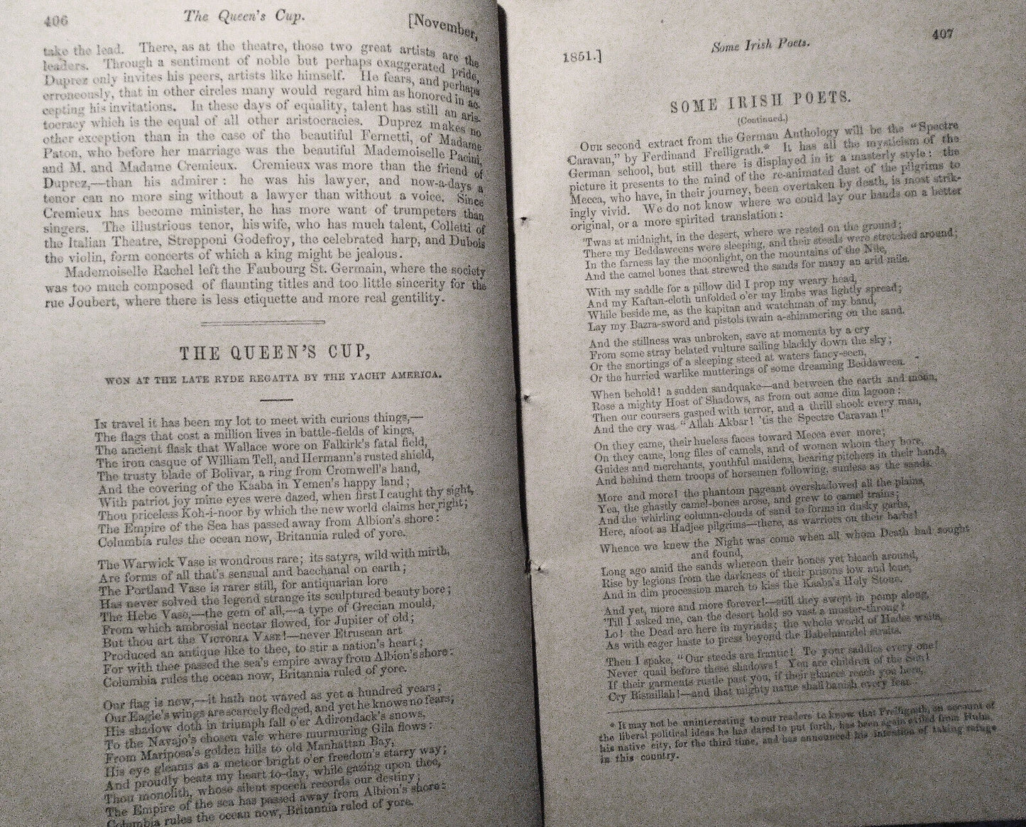 The United States Magazine and Democratic Review, November 1851