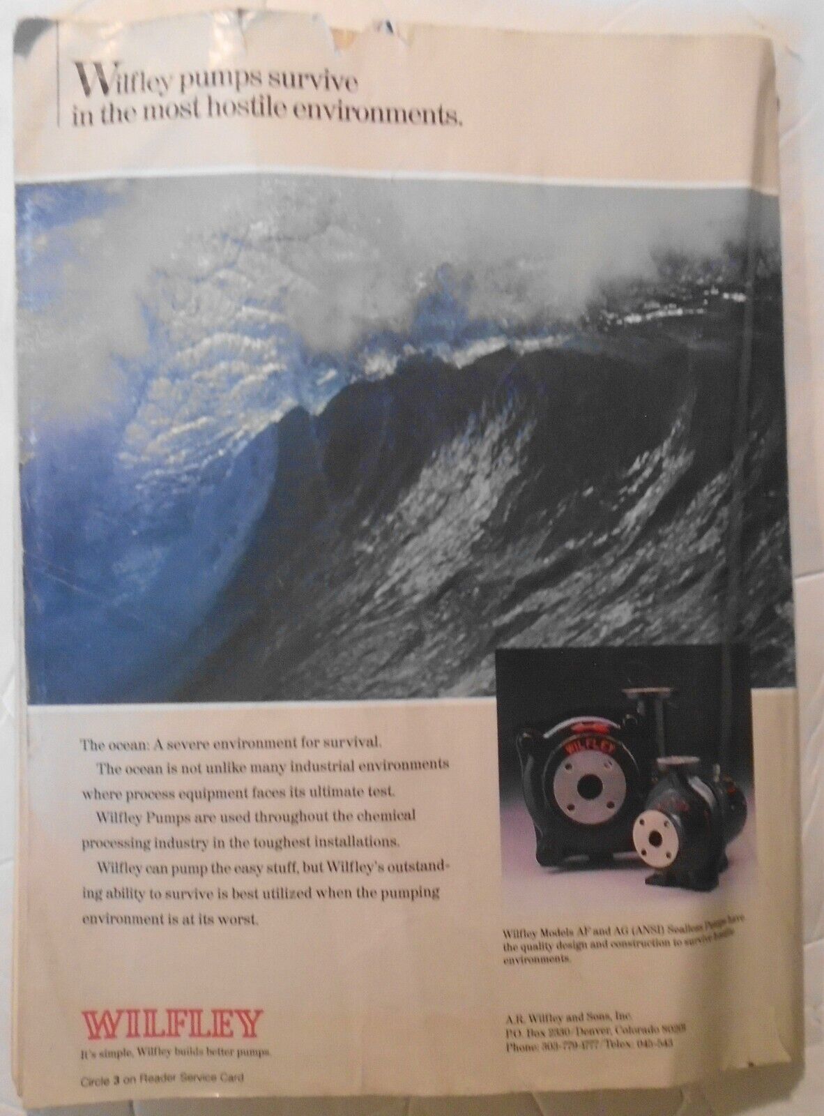 Chemical Engineering Magazine, April 1990.