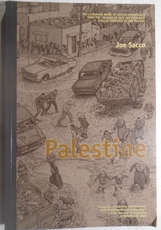 Palestine, by Joe Sacco - 2009 Softcover - Fantagraphics Books, Issues 1 to 9