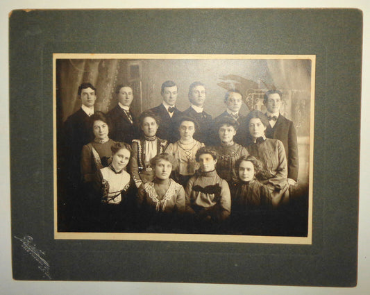 1902 Group Portrait in San Francisco. With names. By Priest studios.