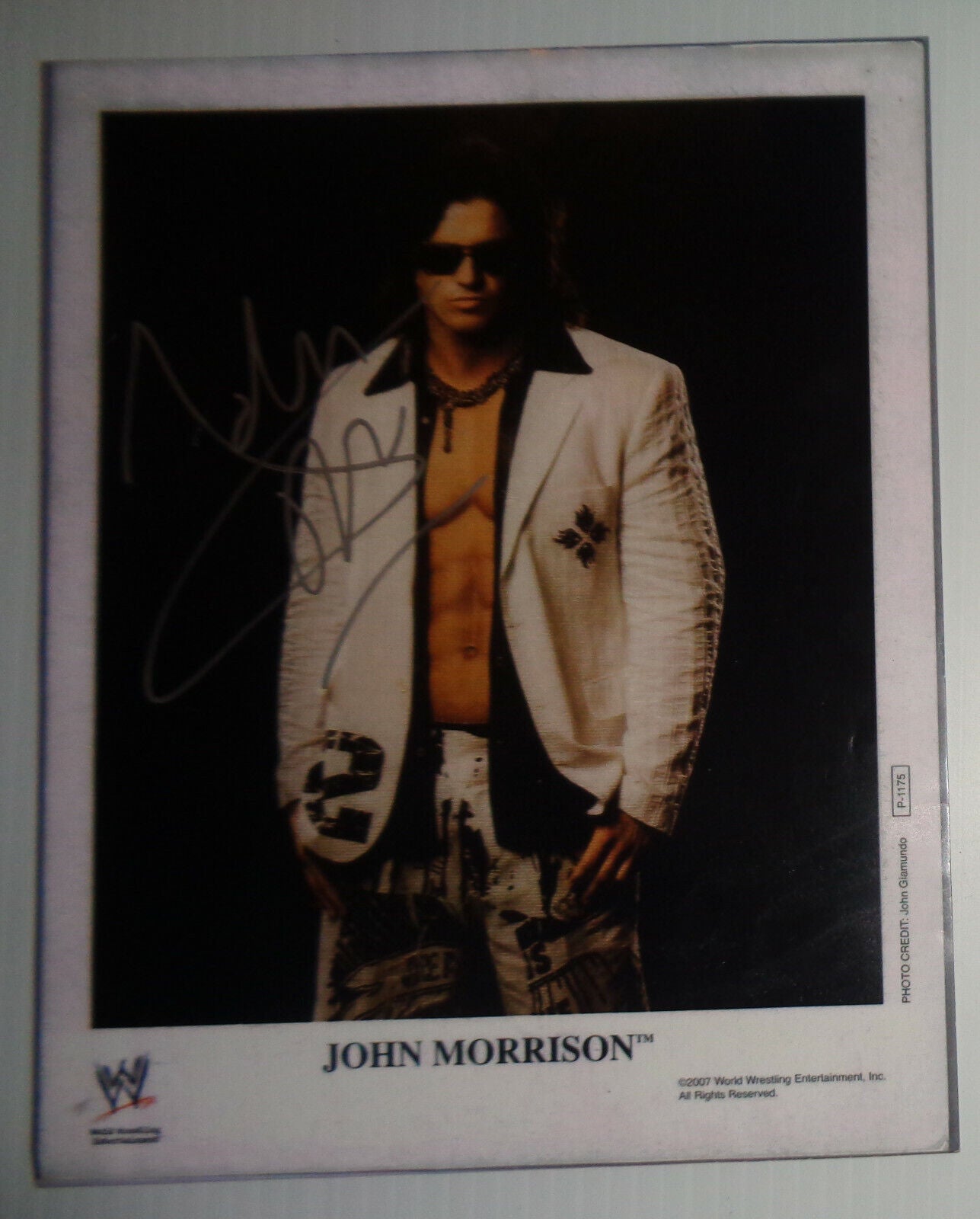 WWE Official Souvenir Program 2009 Vol 1 SIGNED by Balls Mahoney & John Morrison