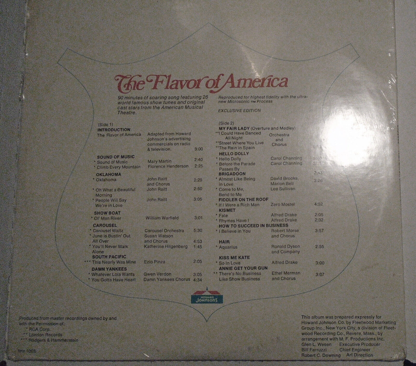 The Flavor Of America - Double LP - SEALED - FMS 1003 "Exclusive Edition"