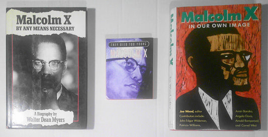 Malcolm X: 3 hardcovers lot; first editions. By Any Means Necessary, etc Fine/NF