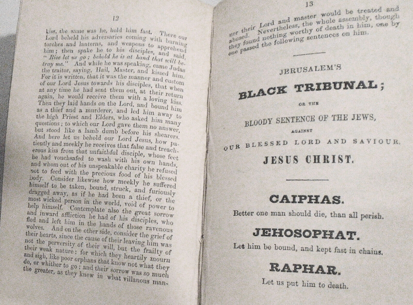 [Chapbook] The Life and Death of Judas Iscariot or The Lost and Undone..  [1847]