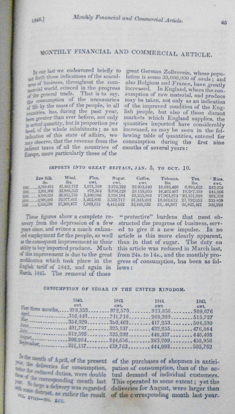 The United States Magazine and Democratic Review, Jan 1846 - Nathaniel Hawthorne