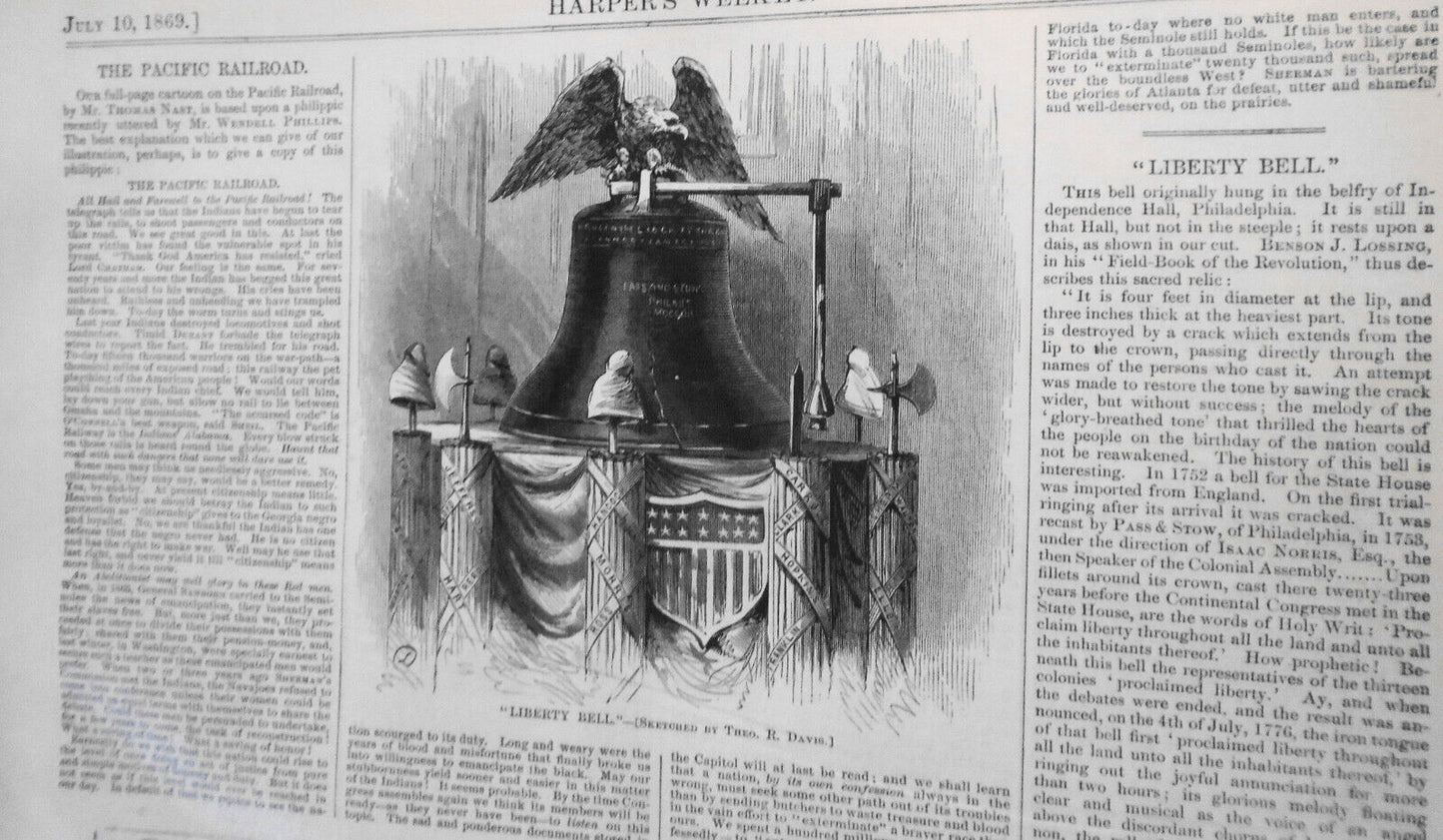 The Summit of Mount Washington by Winslow Homer in Harper's Weekly July 10, 1869