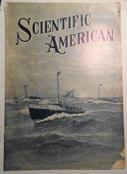 Scientific American - February 23, 1907 - Motor Boat issue; speed boats