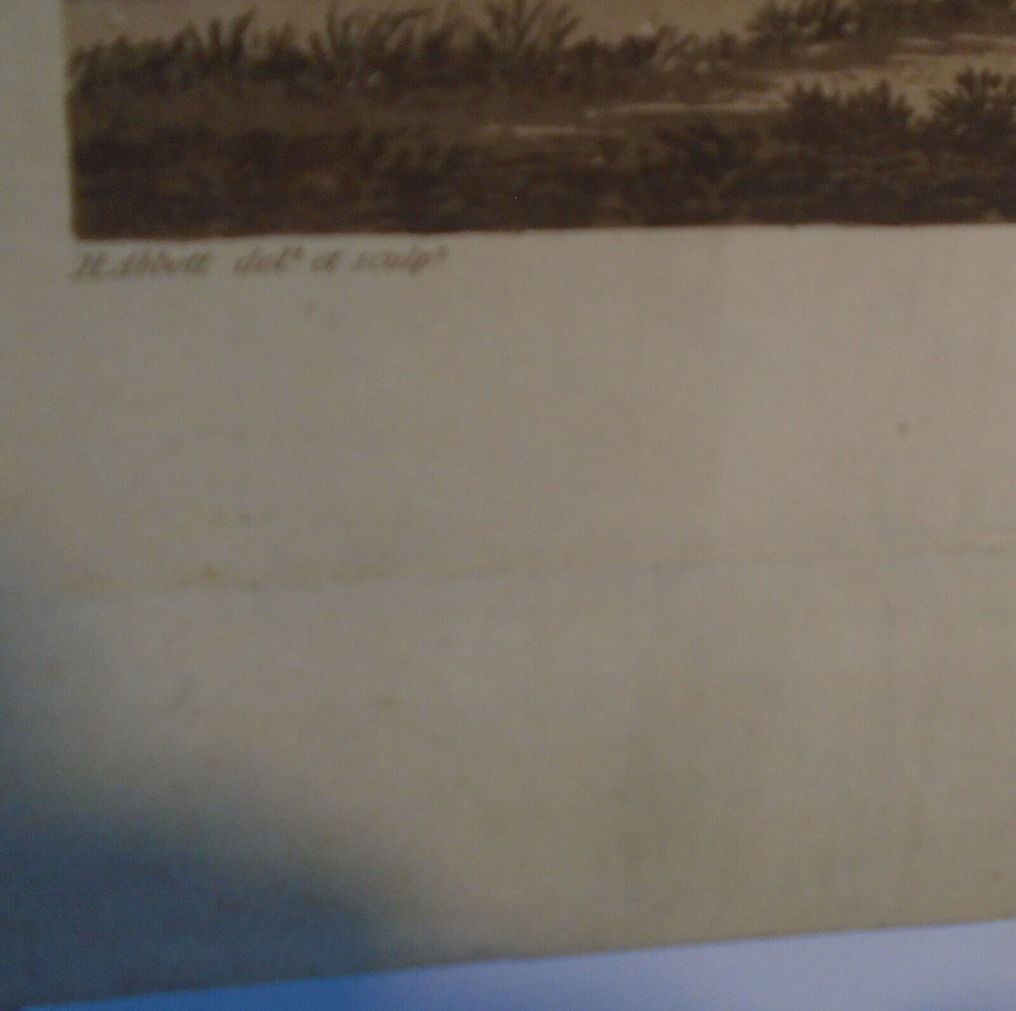 1820 Temple of Minerva, by Henry Abbott.  Aquatinted by R. Reeve. 22.5" x 16.5"