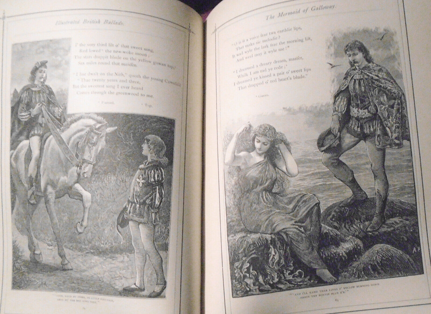 Illustrated British Ballads, by George Barnett Smith. 1882. Volumes II