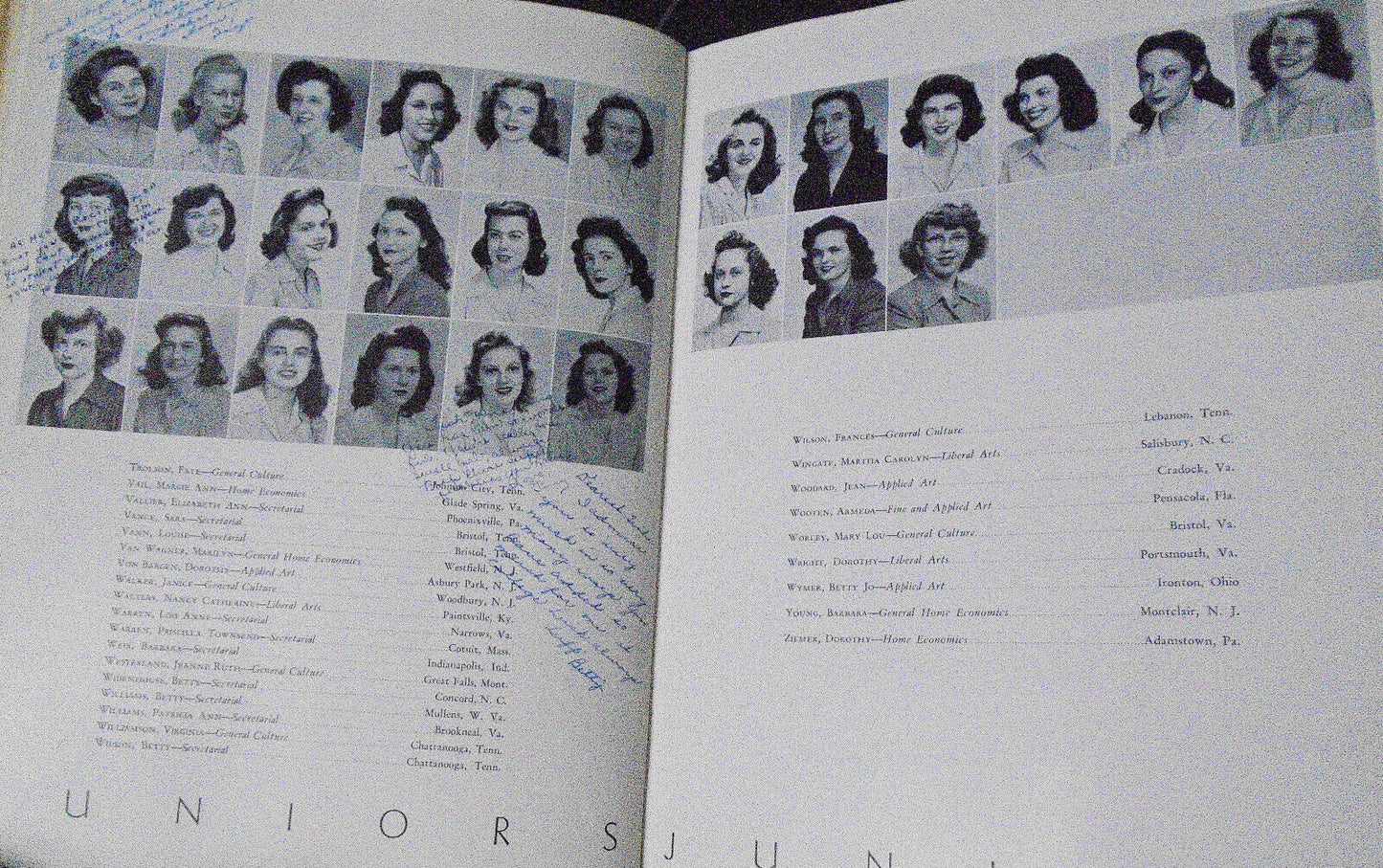 1945 Virginia Intermont College Yearbook