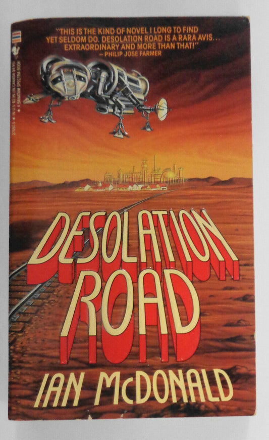 Desolation Road by Ian McDonald (1988, Mass Market) First Printing