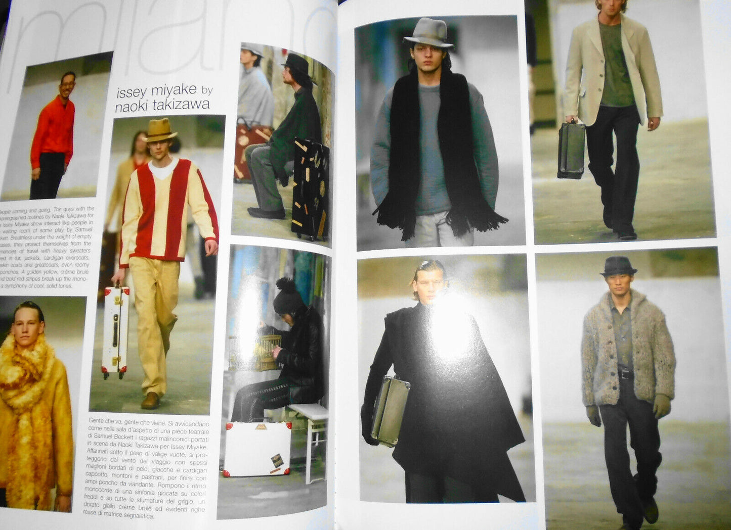 Collezioni Uomo -- Autumn Winter 2003 / 04 - Black Shapes ...