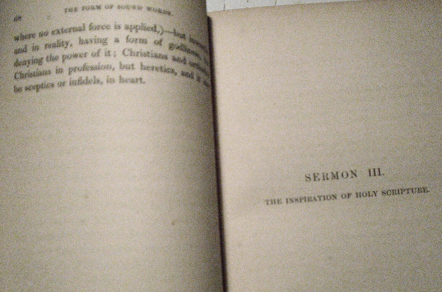 1862 The form of sound words ... seven sermons at Oxford, by Charles A. Heurtley