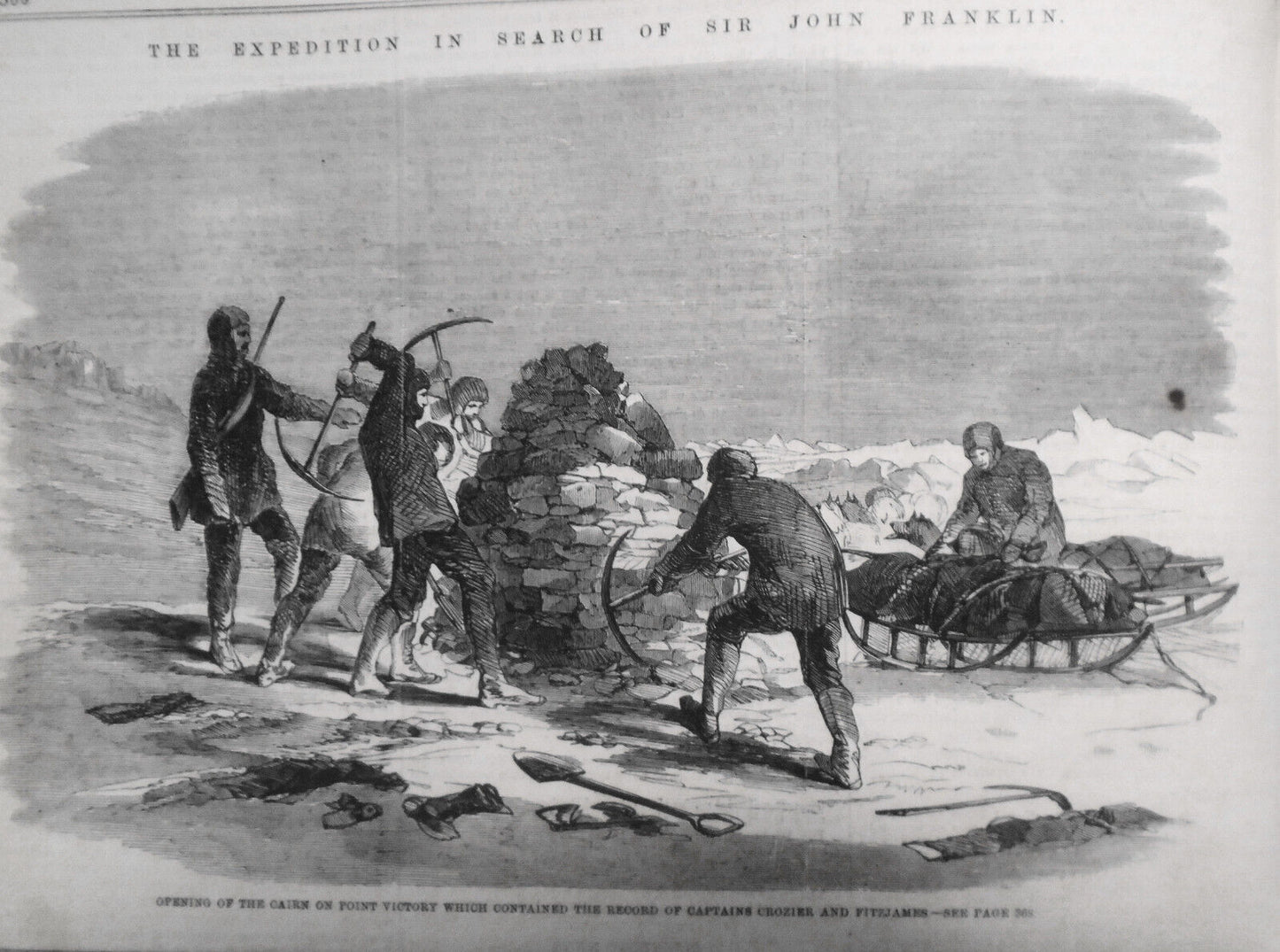 The Illustrated London News, October 15, 1859 - Franklin Expedition relics, etc