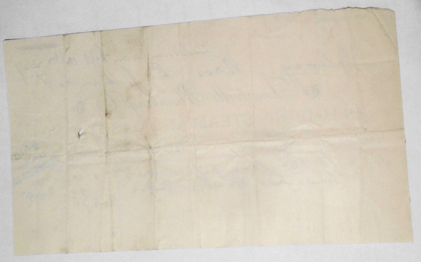 1887 Billhead receipt, Leadville Plumbing Co., Colorado - Iron pipe & help