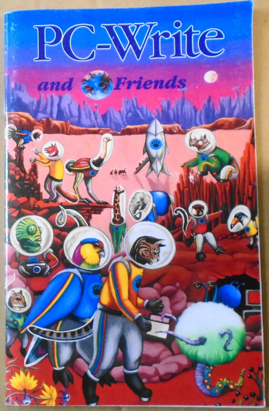 PC-Write and Friends  Catalog, 1989 - by Quicksoft, Inc. [Shareware pioneers]