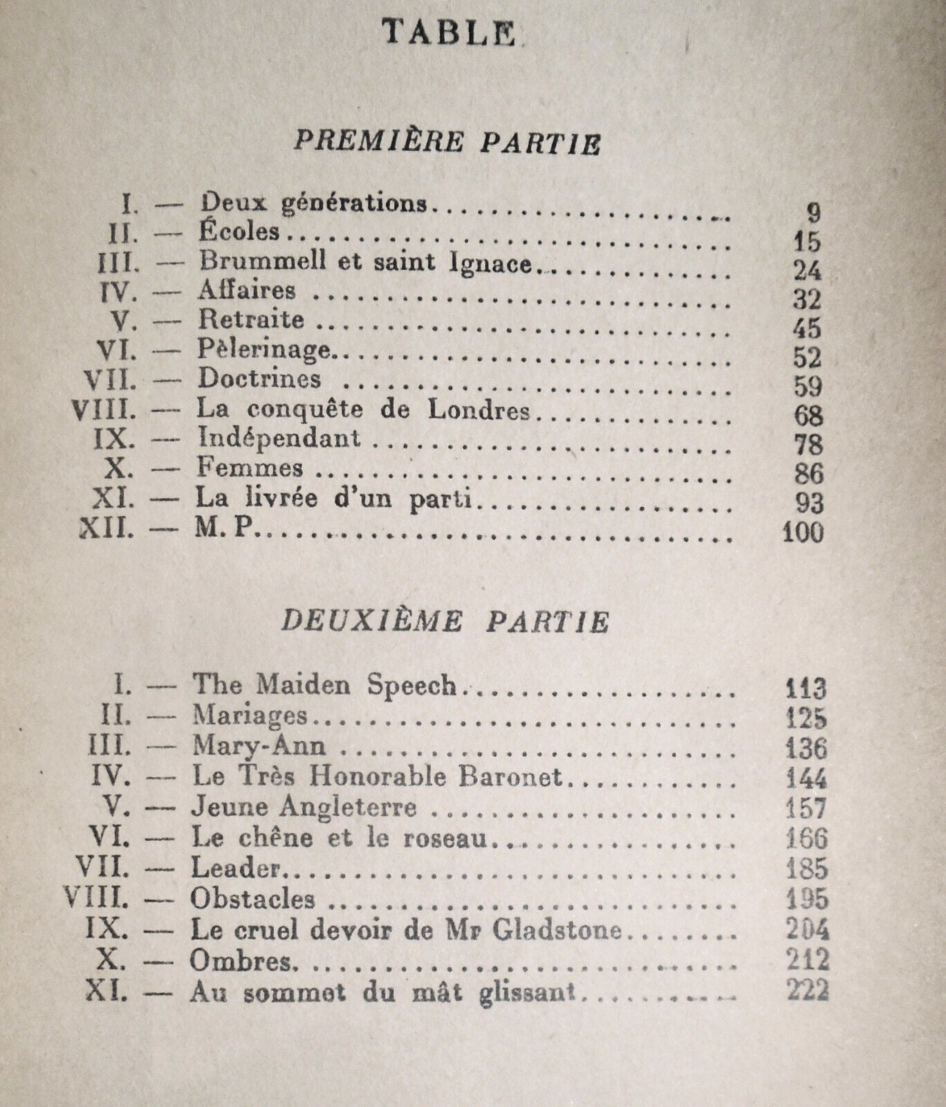 La vie de Disraeli, par Andre Maurois. 1927. Gallimard, Paris.