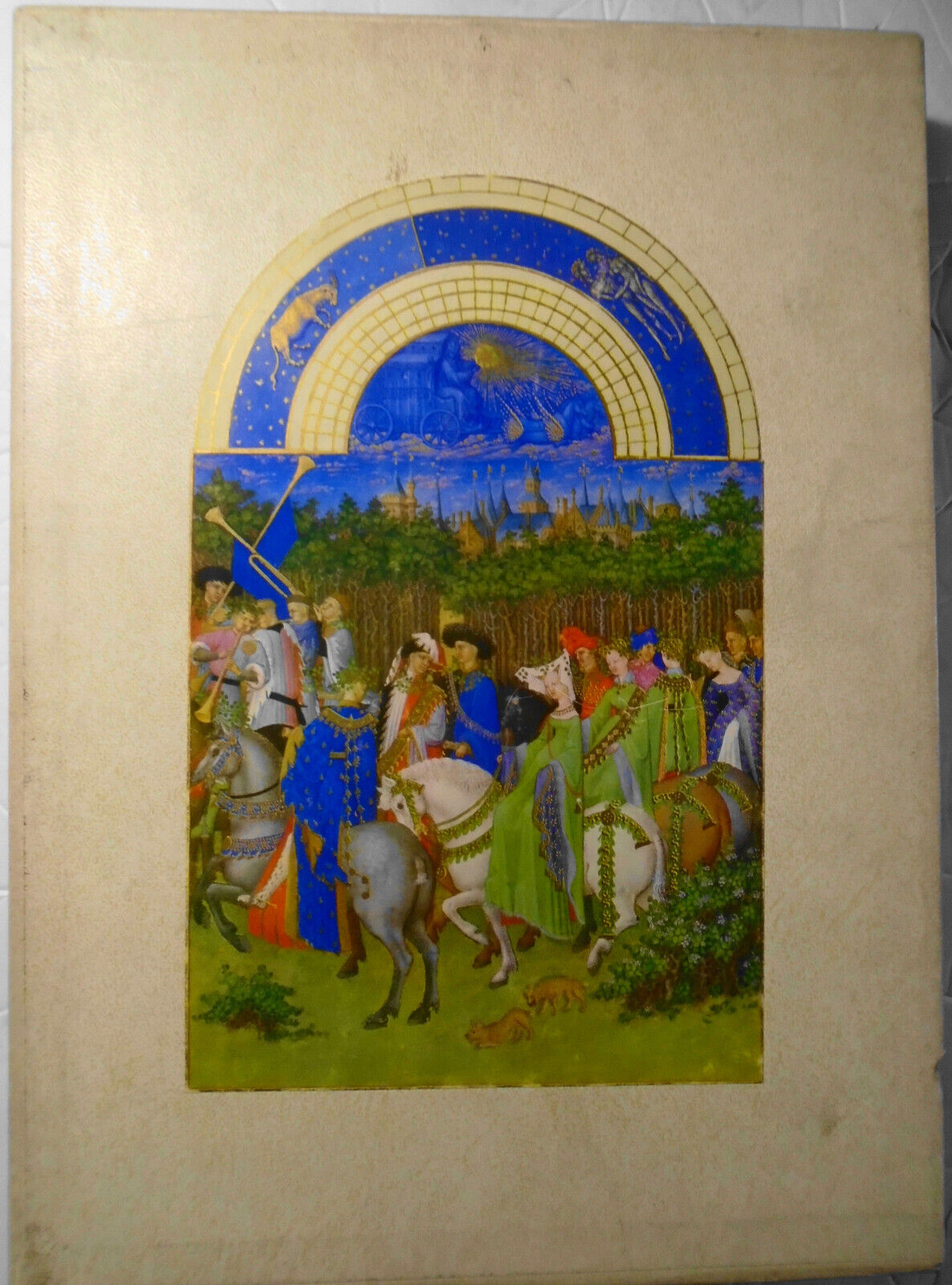 The Tres riches heures of Jean, Duke of Berry - Musee Conde, Chantilly.  1969.