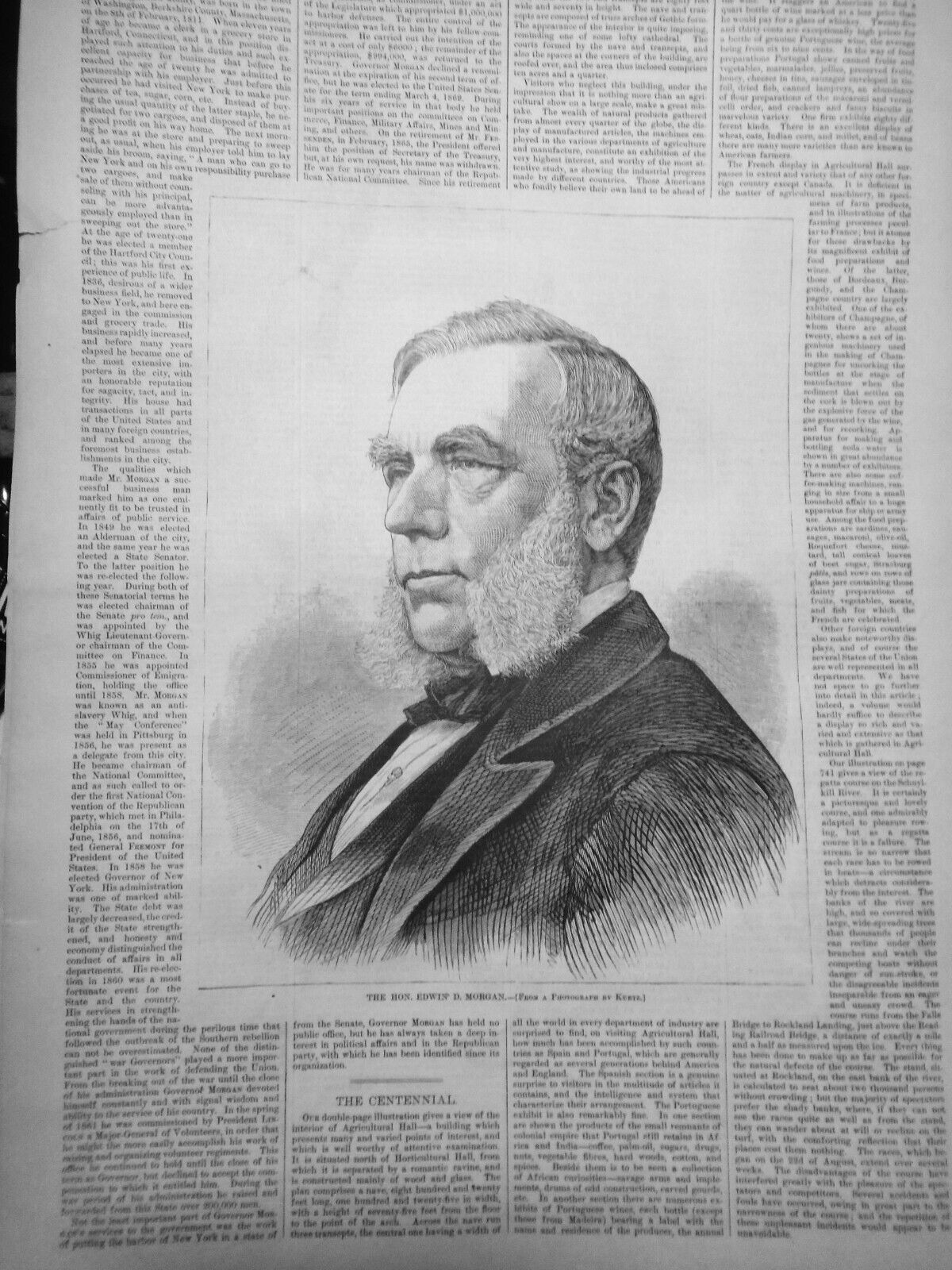 Harper's Weekly,  September 9, 1876 -  Centennial; Tilden & Tweed politics, etc.