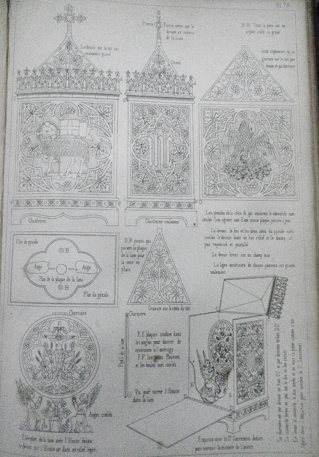 1852 Orfèvrerie et ouvrages en métal du moyen-age, by T. H. King First edition
