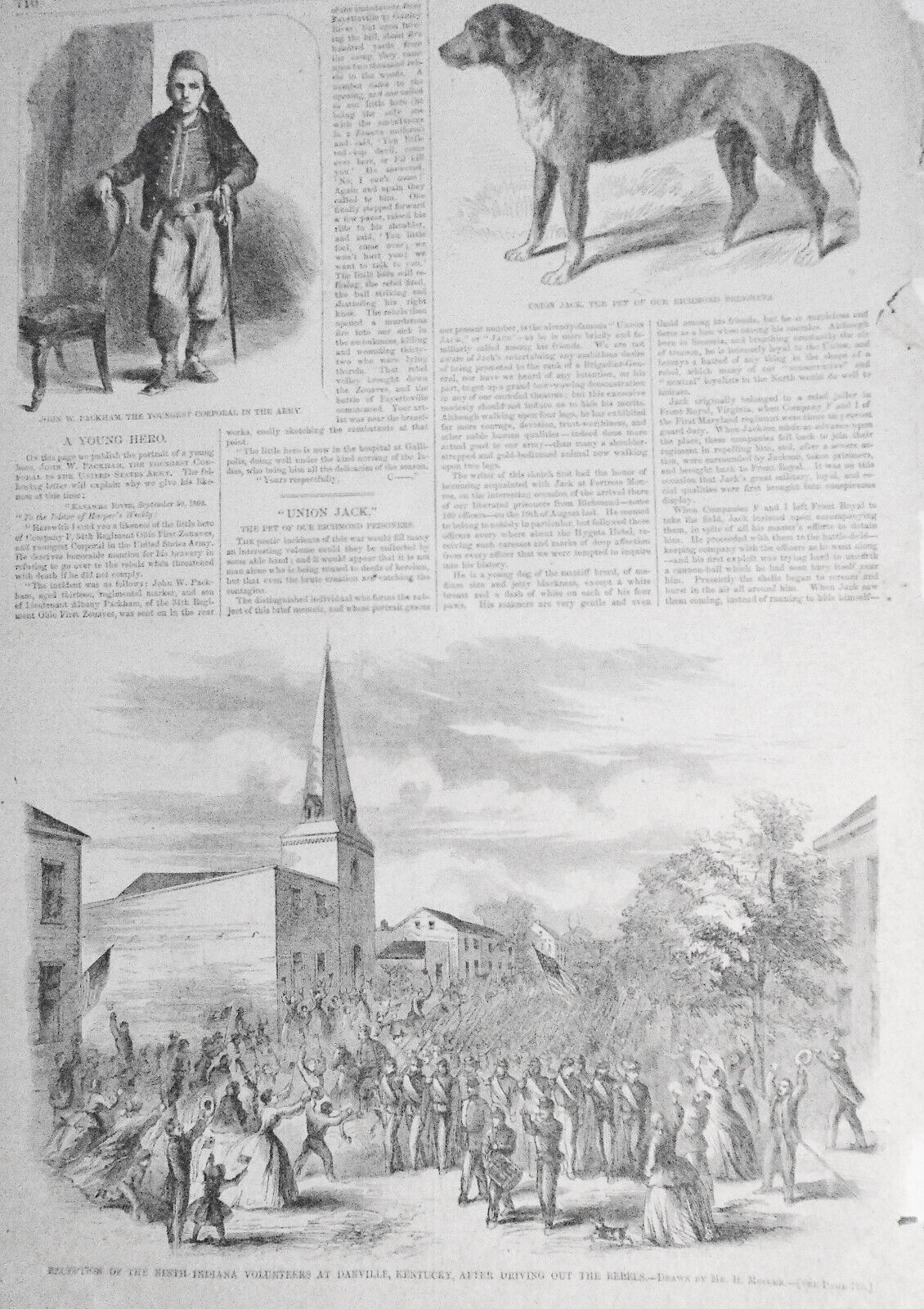 Mrs. Lincoln, Wife Of The President - Harper's Weekly, Original November 8, 1862