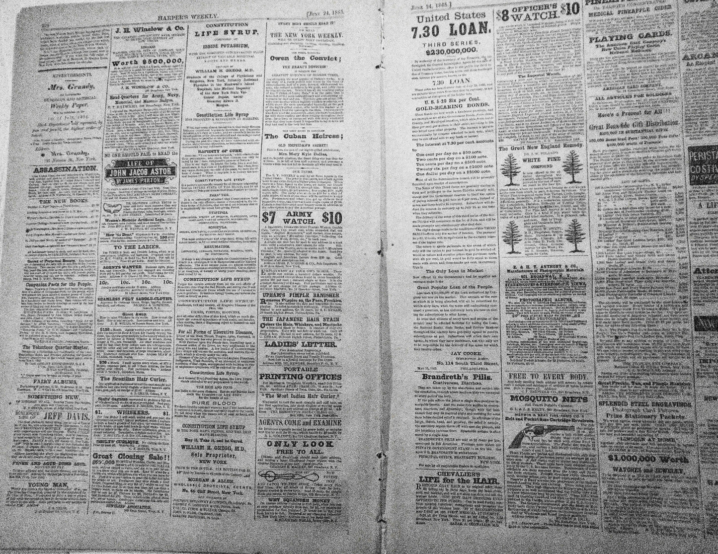 Harper's Weekly June 24, 1865 Original Complete issue - Civil War; Union Victory