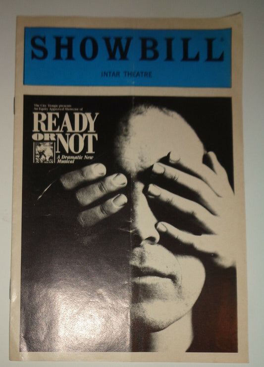 Ready Or Not, by Michael Smit - SHOWBILL - - Intar Theatre, 1987