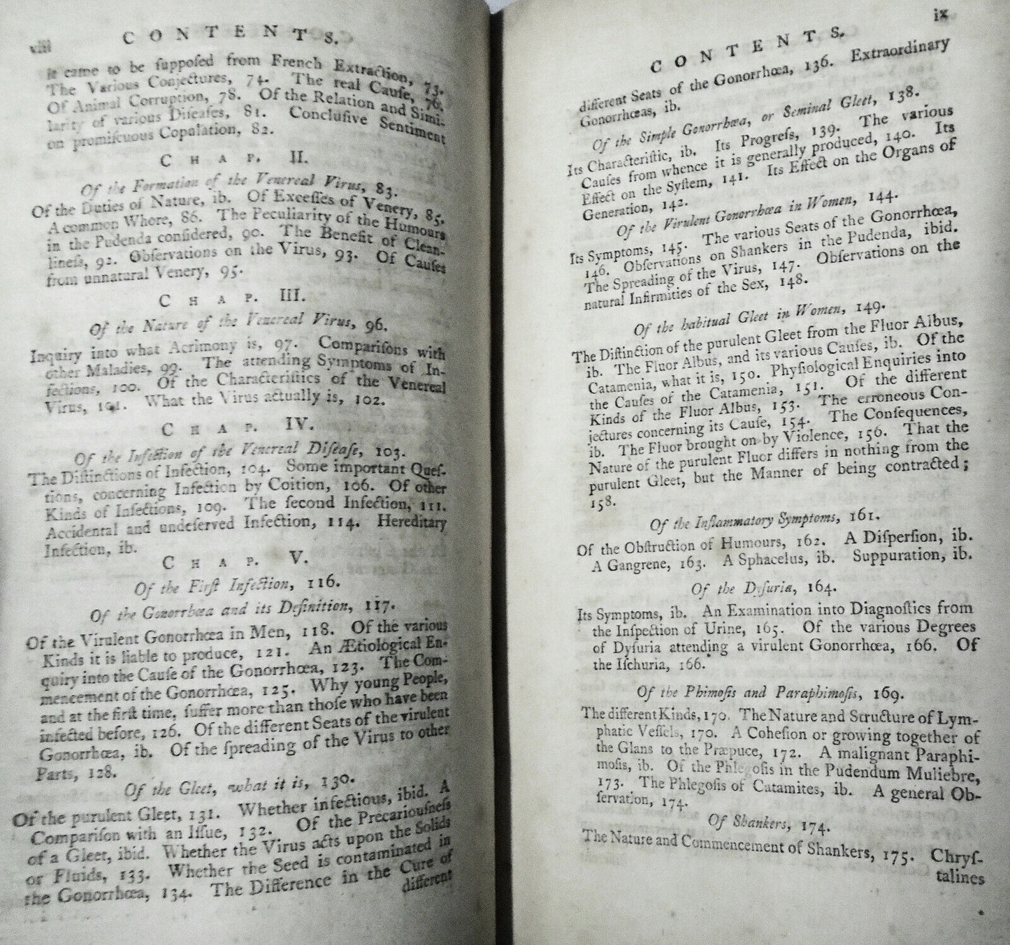 1774 A treatise on the venereal disease in three parts, by N D Falck