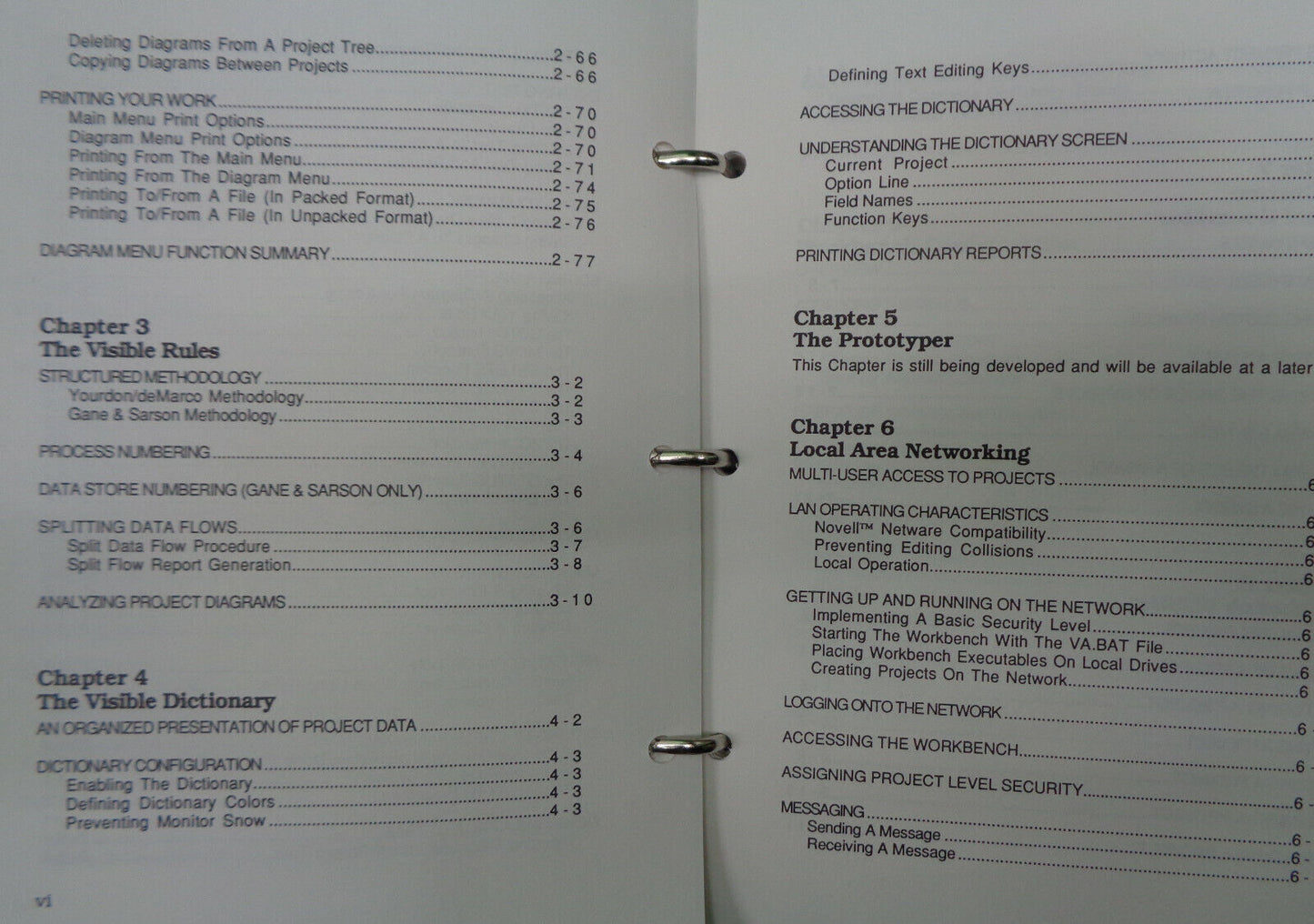 The Visible Analyst Workbench V. 3.0, 1990. CASE Design Software - IBM PC 3.5"