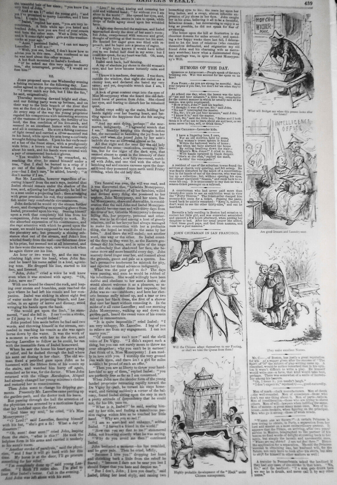 The Summit of Mount Washington by Winslow Homer in Harper's Weekly July 10, 1869