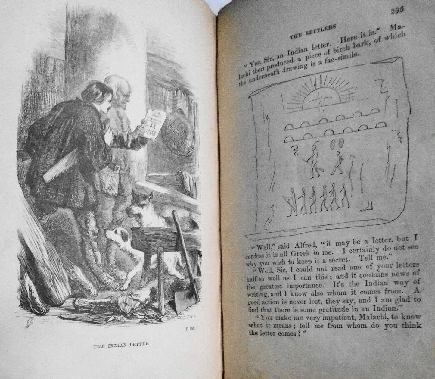 Captain Marryat : The settlers in Canada : written for young people - 1860