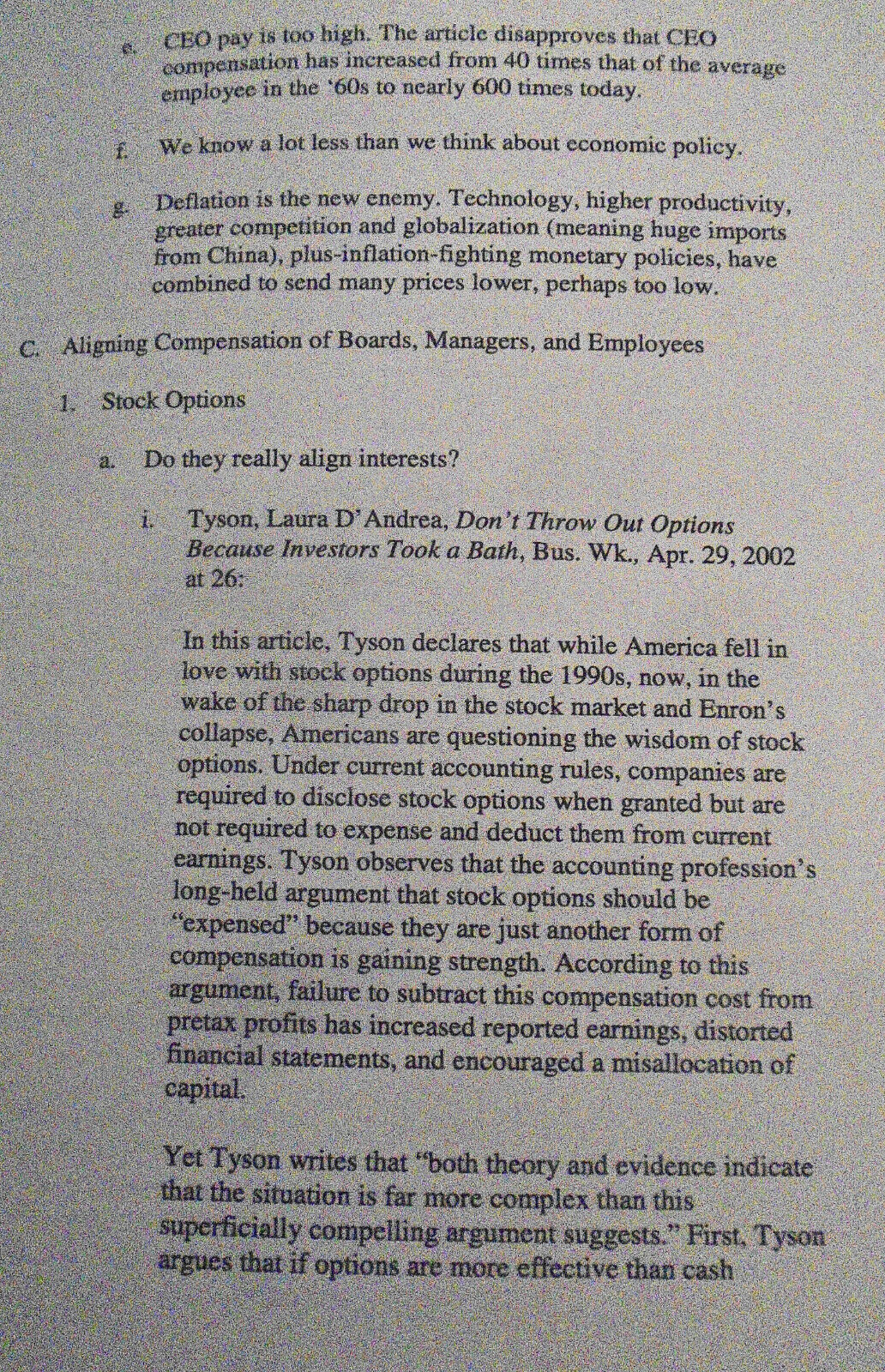 Corporate Governance Digest, by Ralph C. Ferrara & Jennifer C. Argabright. 2005.