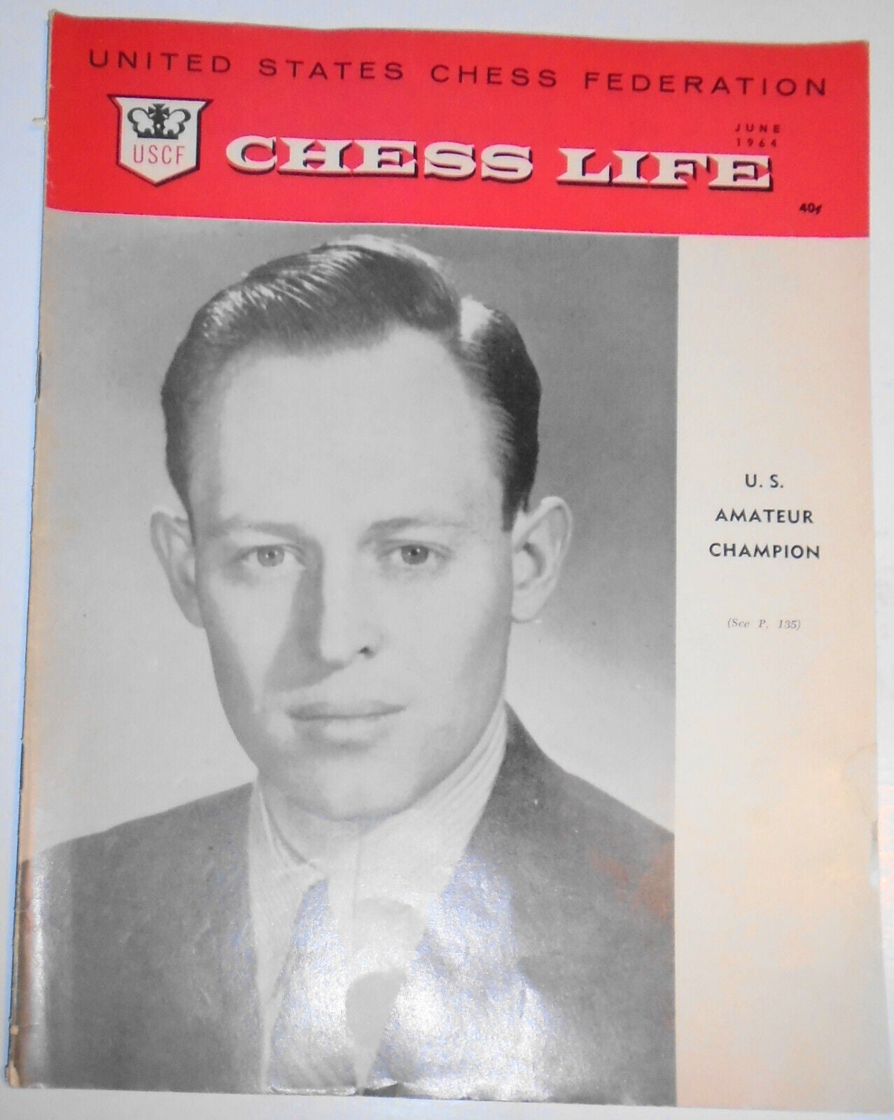 Chess Life, June 1964 : Byrne-Fischer Brilliancy Prize game; Interzonals, etc.