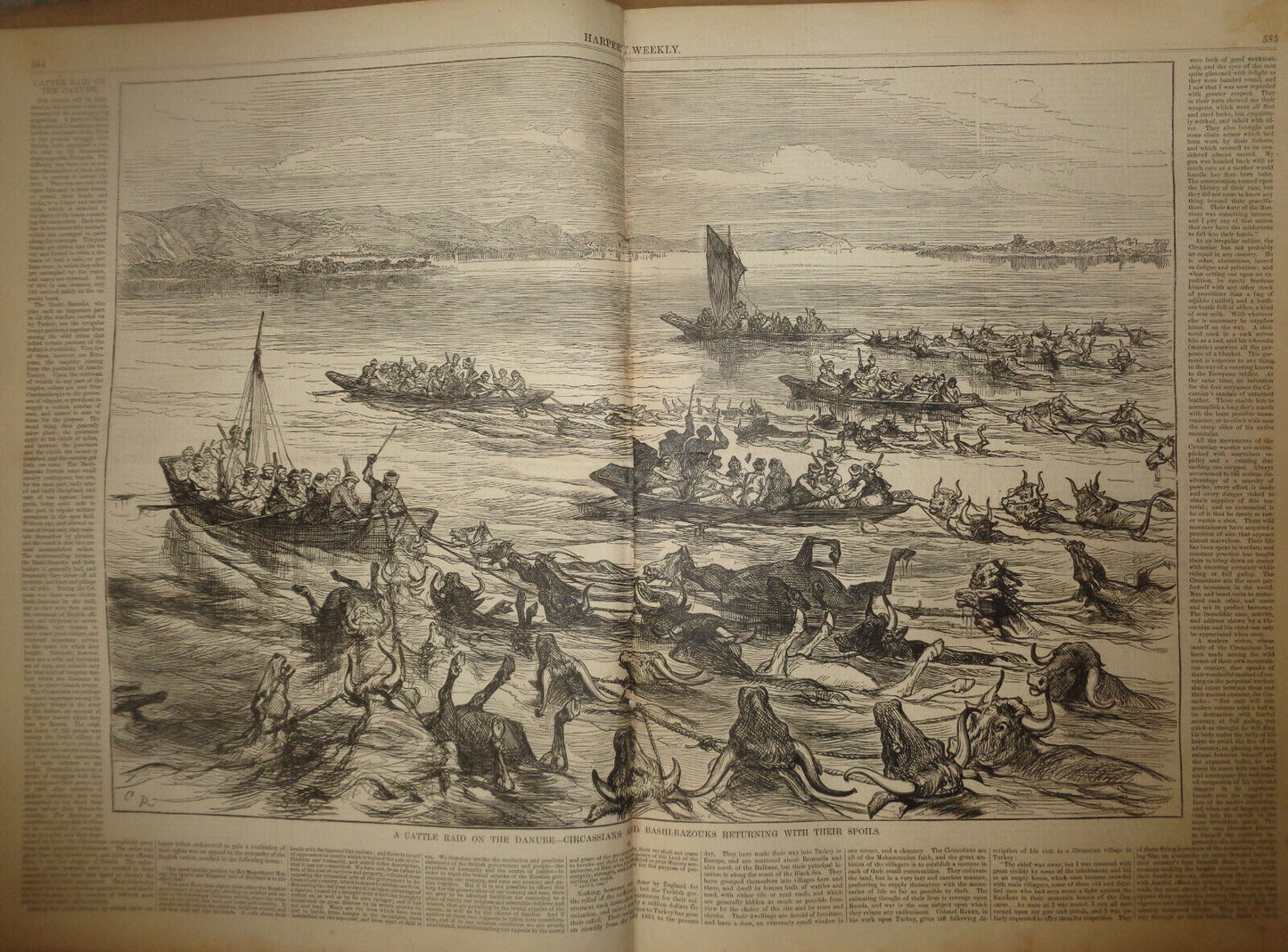 HARPER'S WEEKLY JULY 28 1877 - INTERCOLLEGIATE ATHLETICS,, TRINITY CHURCH ...
