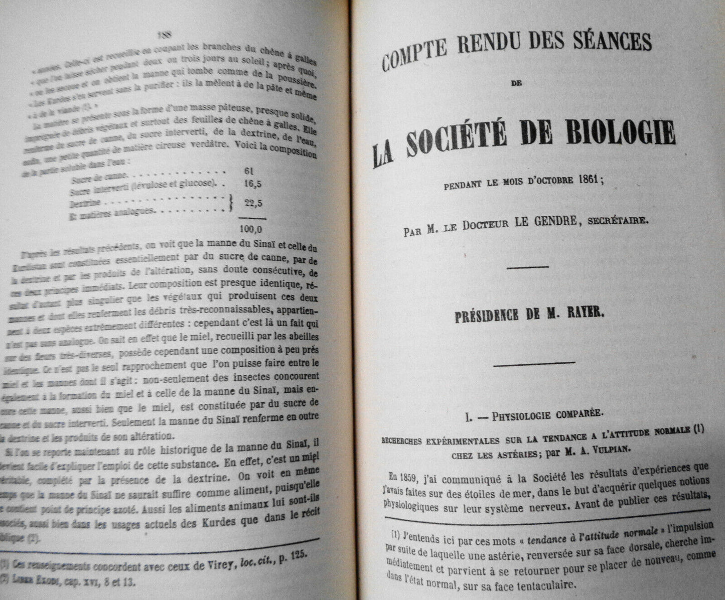 1861 COMPTES RENDUS DES SEANCES ET MEMOIRES DE LA SOCIETE DE BIOLOGIE Ser 3 T3