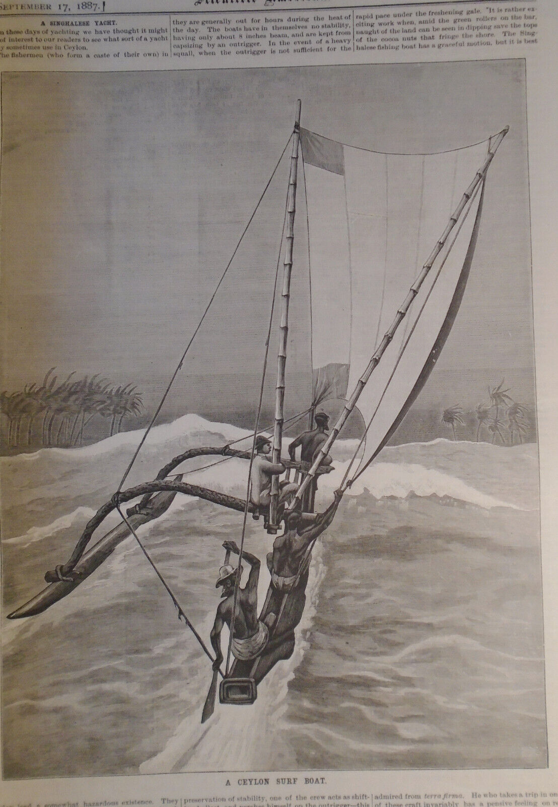 Scientific American, Sept. 17, 1887 - Thomas Edison's New Lab; Chicago War Ship