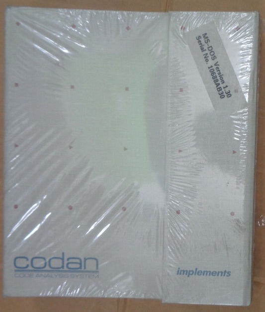 CODAN - Code Analysis System (for C source-code) by Implements 1989 -SEALED, NEW