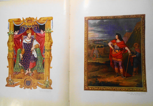 Francois I as a Young Man & Louis XIV as a Roman Emperor - original, Verve  1939