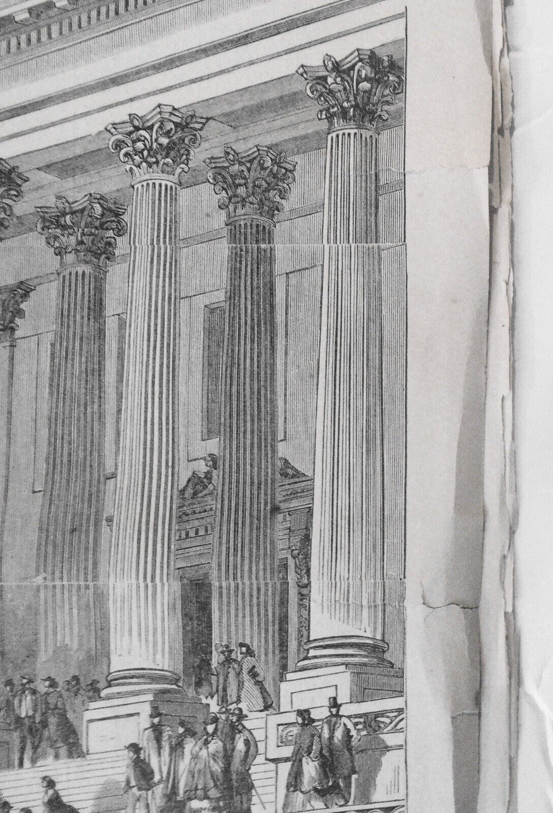 President Lincoln's Reinauguration at the Capitol March 4, 1865 - Original print