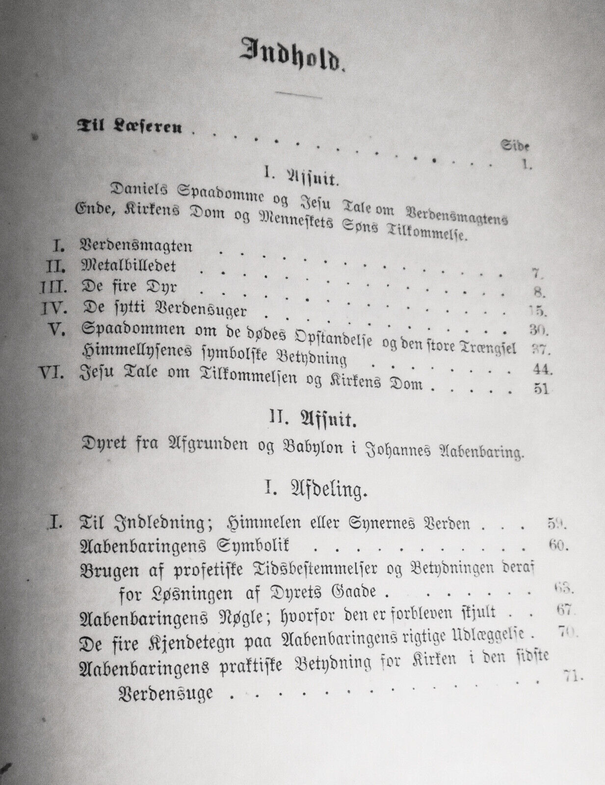 Dyret fra afgrunden i Johannes Aabenbaring, by C. Engelskjon. 1894 First Edition