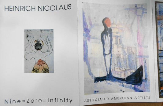 Heinrich Nicolaus - Nine = Zero = Infinity [Exhibition Brochure]1997